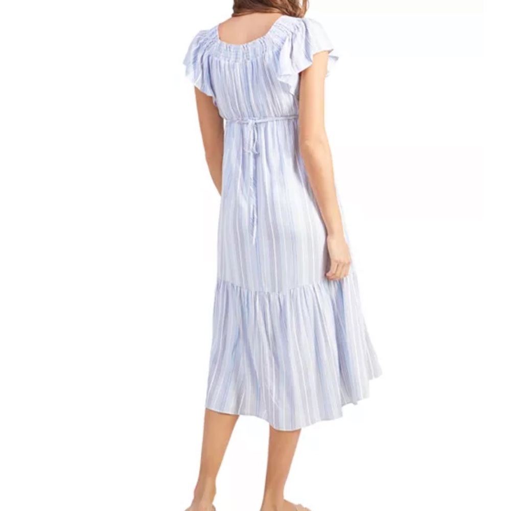 Ingrid & Isabel, Maternity Flutter Slv Midi Dress… - image 3